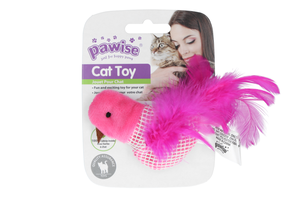 Pawise 100% Catnip Toy Vogel - Speelgoed voor Katten - afbeelding 2