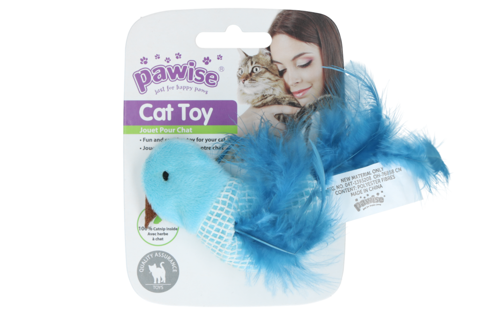 Pawise 100% Catnip Toy Vogel - Speelgoed voor Katten - afbeelding 3