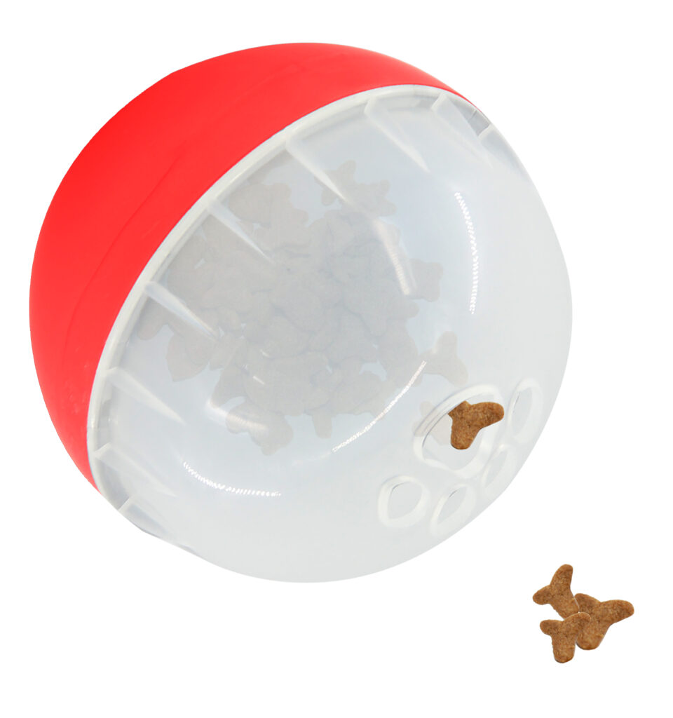Pawise Cat Treat Ball 8 cm - Speelgoed voor katten - afbeelding 4