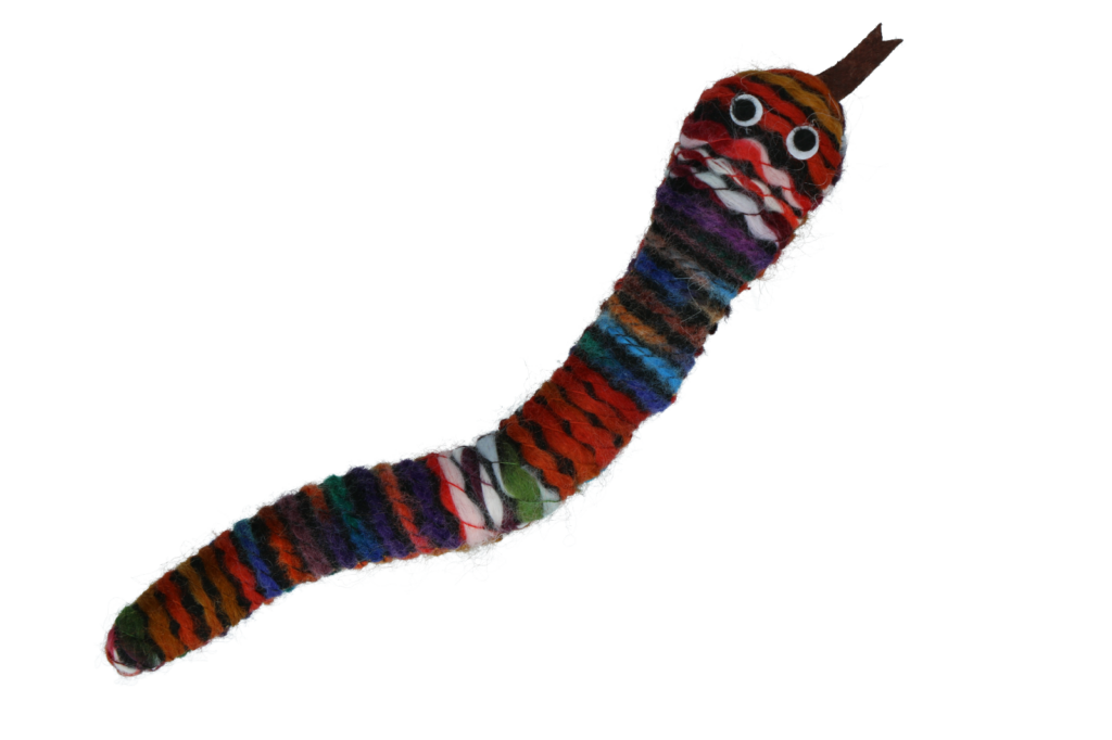 Pawise Wool-Wool life Slang 23 cm, Muis 17 cm, Eivormig balletje 14 cm, Balletje 5 cm - afbeelding 5