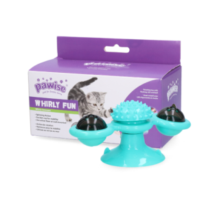 Pawise Twirly Whirly Kattenspeeltje met Zuignap