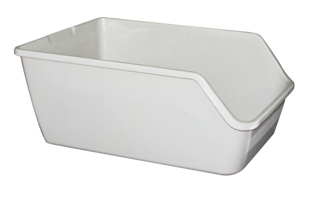 Pawise High-back Litter pan L - Kattenbak voor grote katten - afbeelding 1