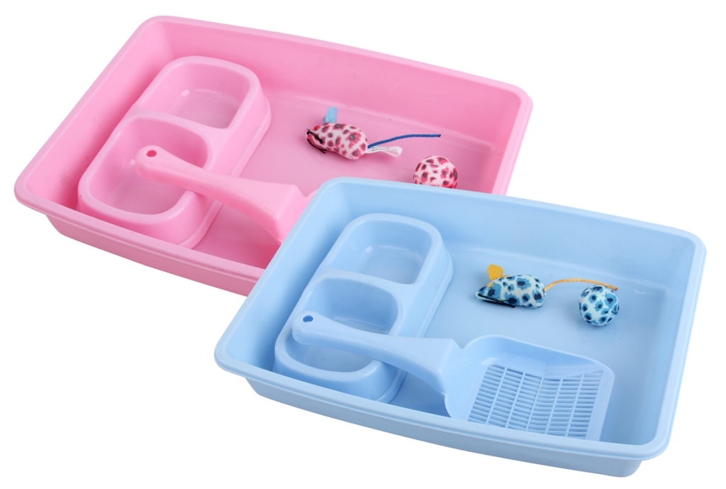 Pawise Kitten Starter Set Roze - Complete Set voor Jouw Kitten - afbeelding 2