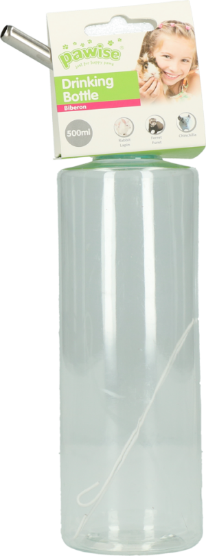Pawise Drink Bottle L 500 ml voor Knaagdieren