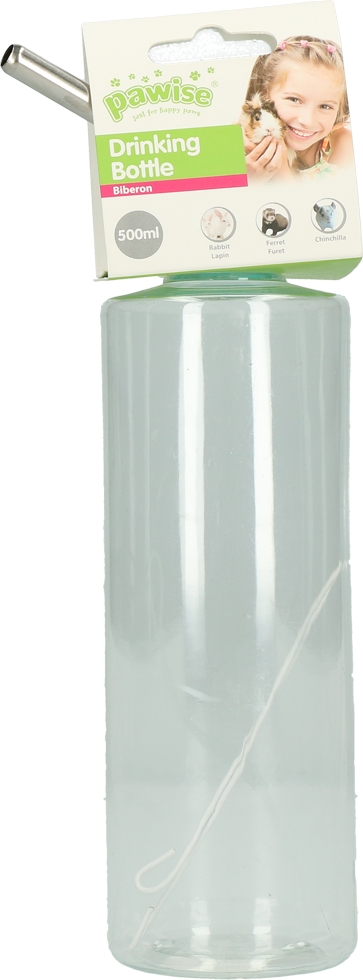 Pawise Drink Bottle L 500 ml voor Knaagdieren - afbeelding 1