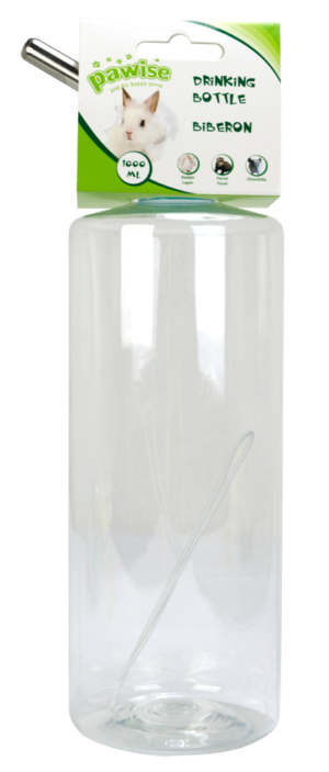 Pawise Drink Bottle XL 1000 ml voor konijnen en fretten