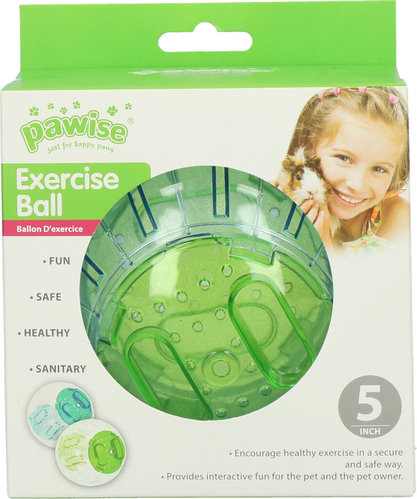 Pawise Exercise Ball S - 13 cm voor Knaagdieren - afbeelding 1