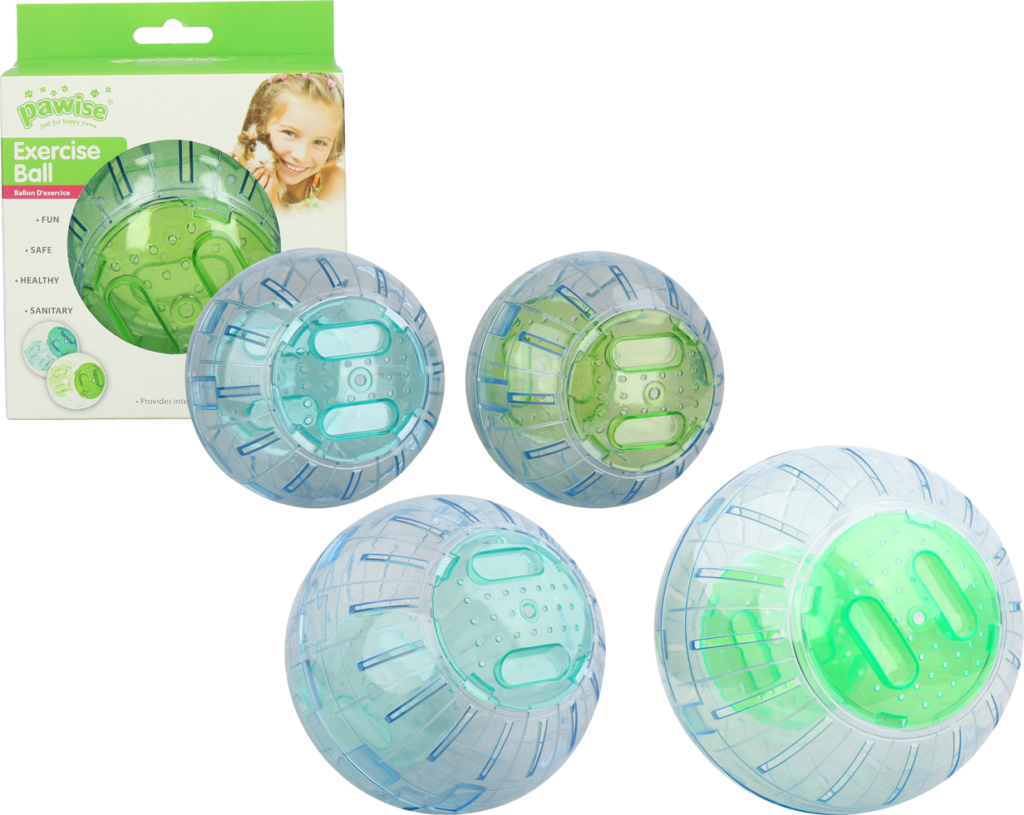 Pawise Exercise Ball L - 25 cm voor knaagdieren - afbeelding 2