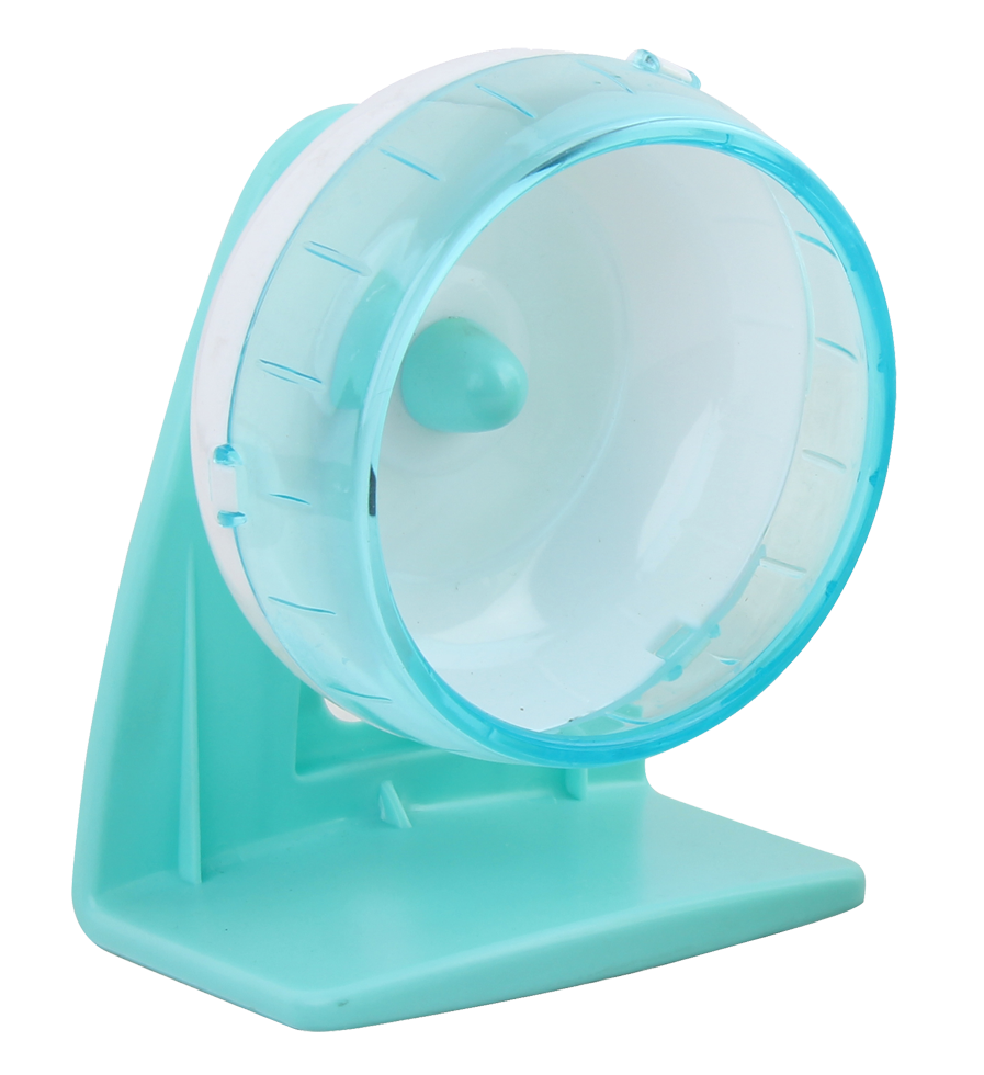 Pawise Silent Spinner Wheel 12cm voor kleine knaagdieren - afbeelding 1
