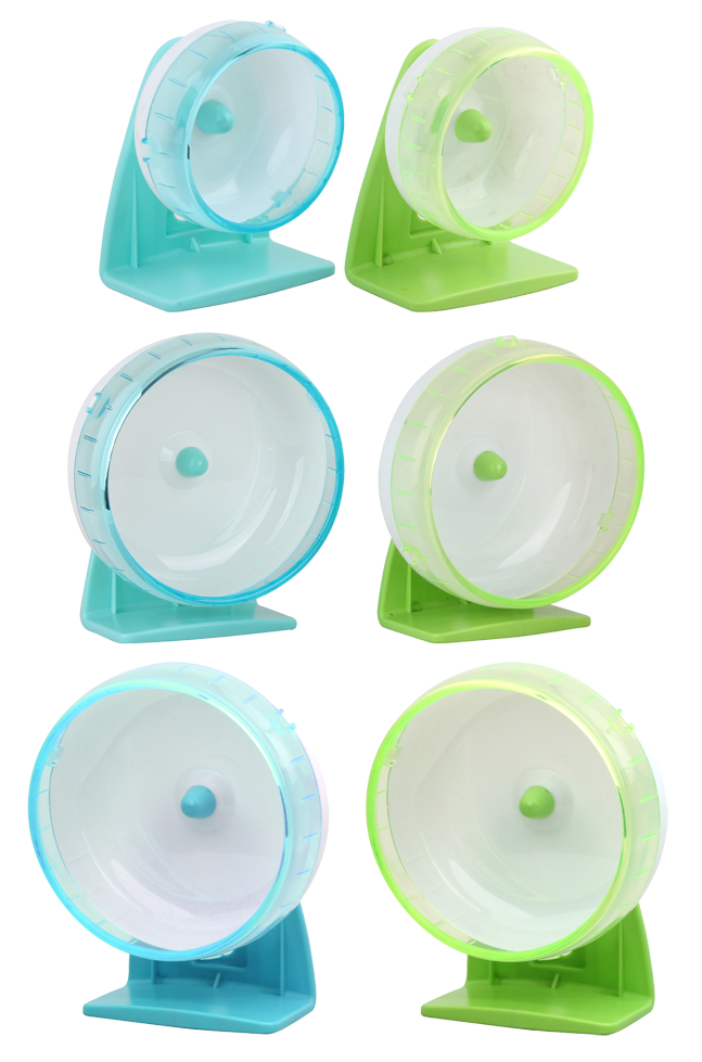 Pawise Silent Spinner Wheel 12cm voor kleine knaagdieren - afbeelding 3