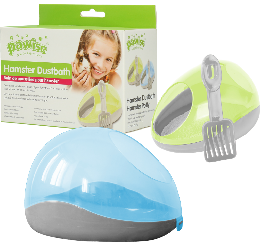 Pawise Hamster Dustbath / Potty voor Knaagdieren - afbeelding 1