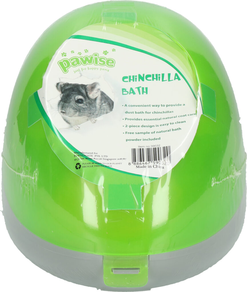 Pawise Chinchilla Bath - Zandbak voor Knaagdieren - afbeelding 2