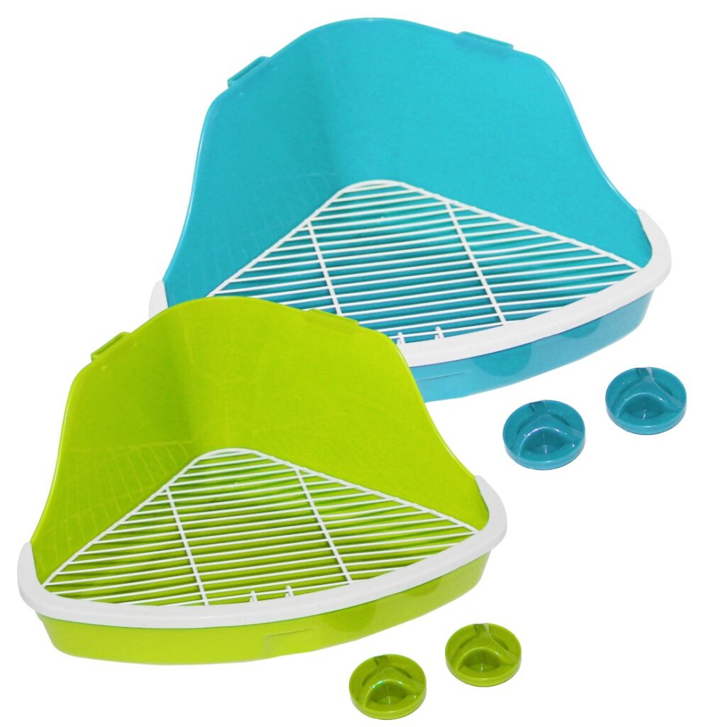 Pawise Litter Pan L voor Knaagdieren - 41.5 x 29 x 20 cm - afbeelding 2