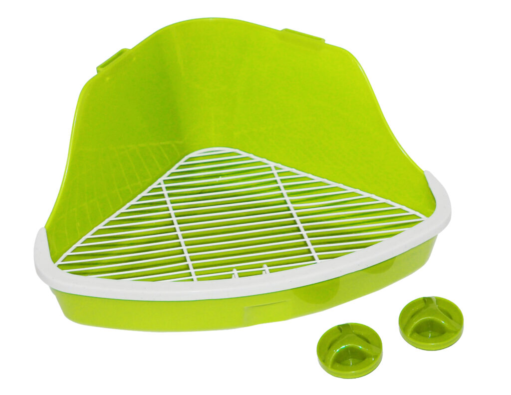 Pawise Litter Pan S voor knaagdieren - 32 x 22 x 14.5 cm - afbeelding 3