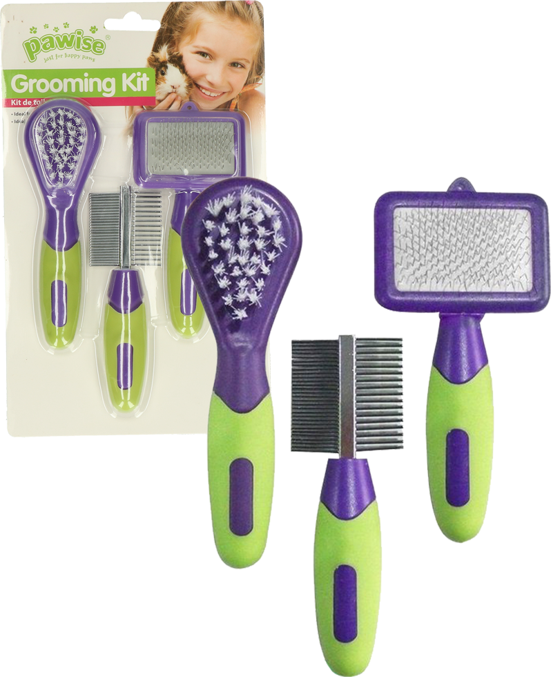 Pawise Grooming Kit voor Konijnen, Cavia's en Hamsters - afbeelding 2