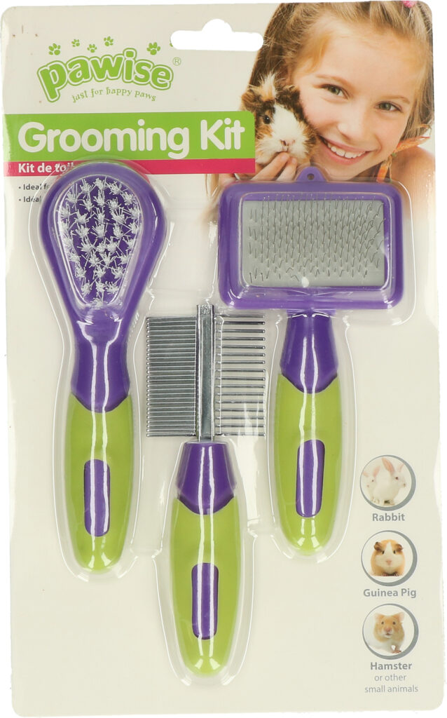 Pawise Grooming Kit voor Konijnen, Cavia's en Hamsters - afbeelding 1