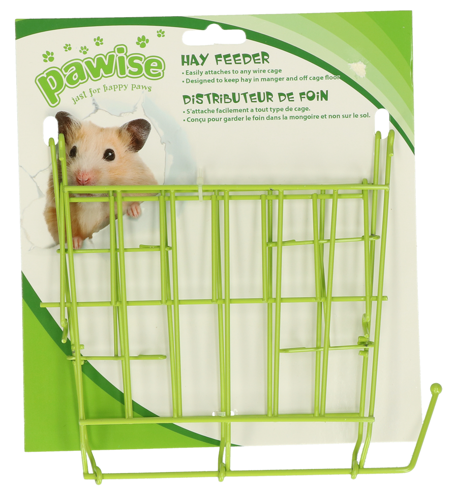 Pawise Hay Feeder voor Knaagdieren - 17 x 17,5 cm - afbeelding 1