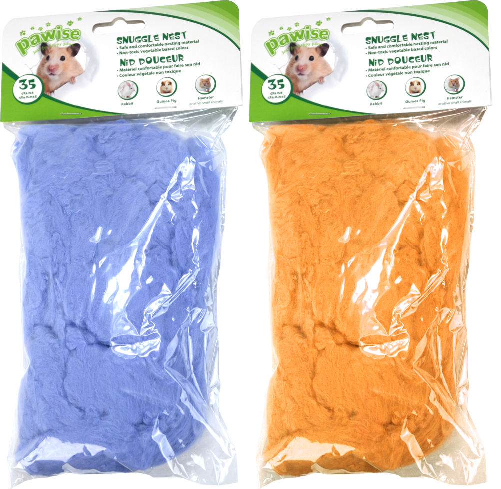 Pawise Snuggle Nest voor konijnen, cavia's en hamsters - 35 g - afbeelding 1