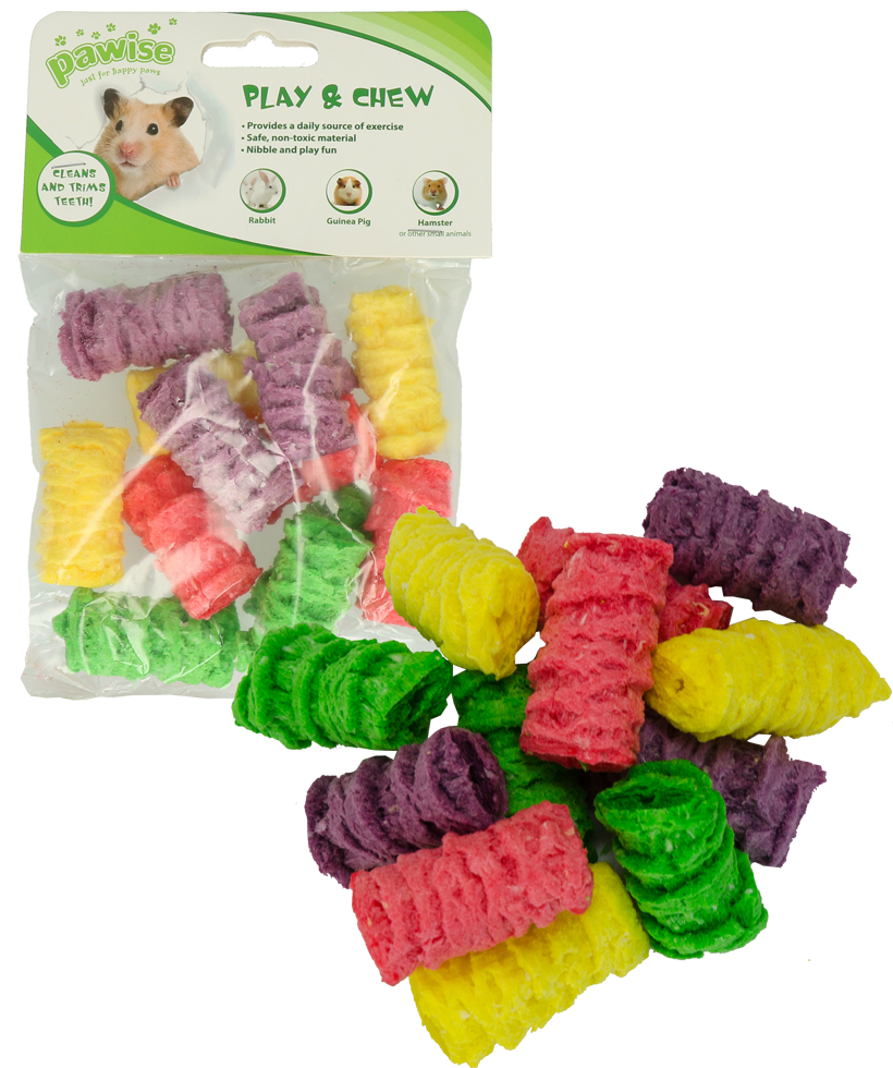Pawise Play & Chew Pops S - Heerlijke knabbelpops voor knaagdieren - afbeelding 2
