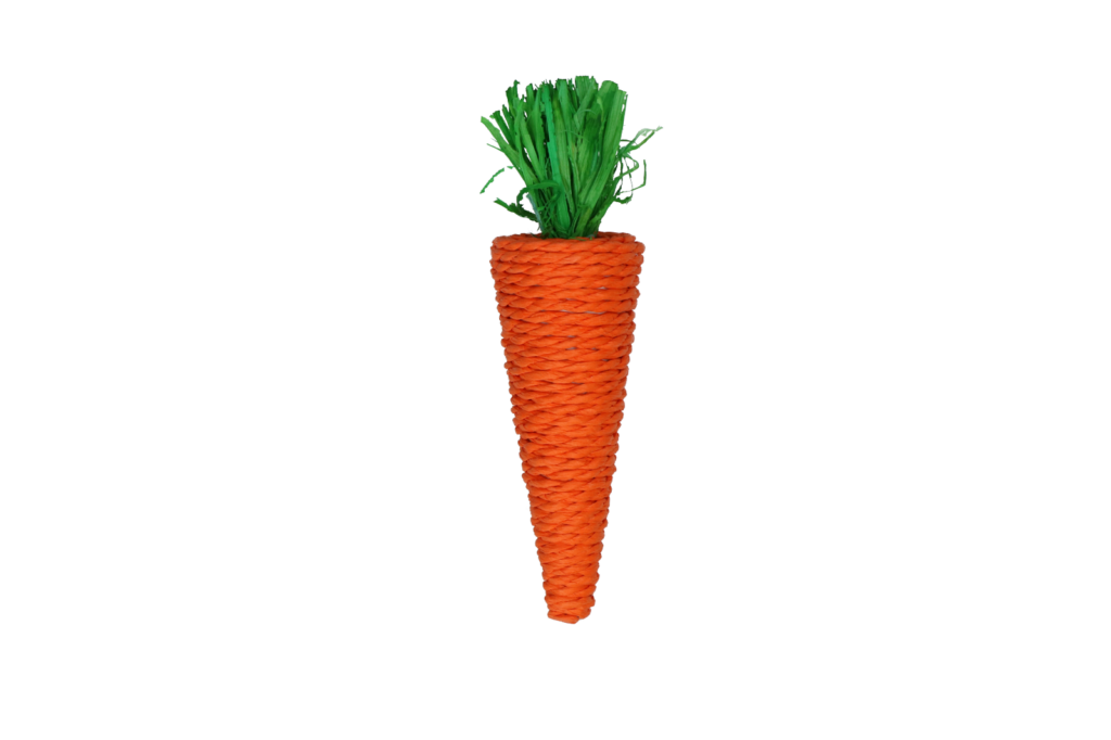 Pawise Play & Chew Carrot - Speelgoed voor Knaagdieren - afbeelding 3