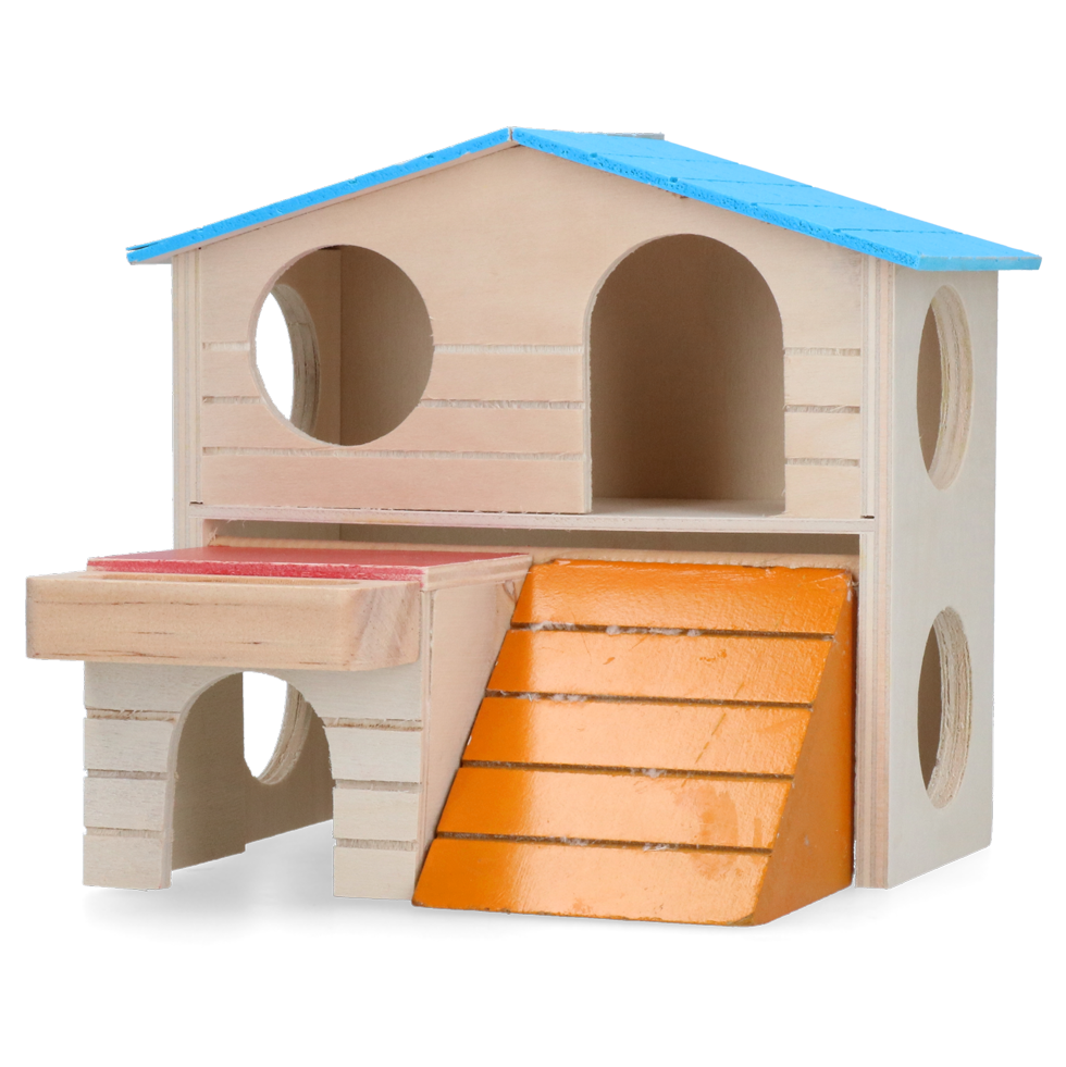 Pawise 2 Story Play House voor kleine knaagdieren - afbeelding 2