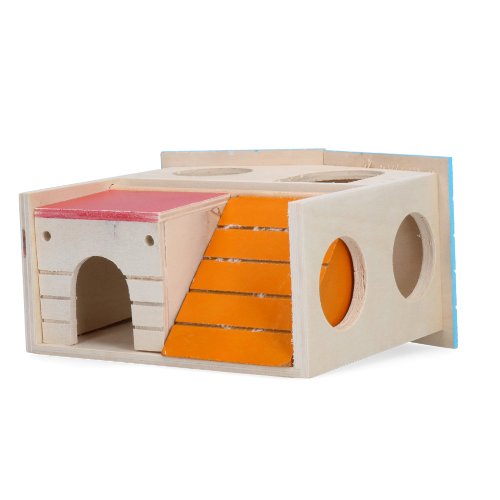 Pawise 2 Story Play House voor kleine knaagdieren - afbeelding 5