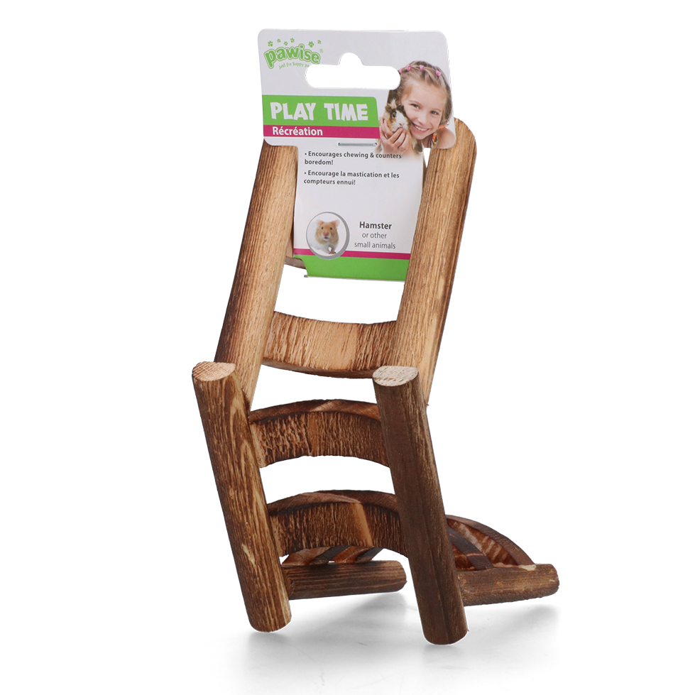 Pawise WD Ladder Toy - Houten Speelgoed voor Hamsters - afbeelding 1