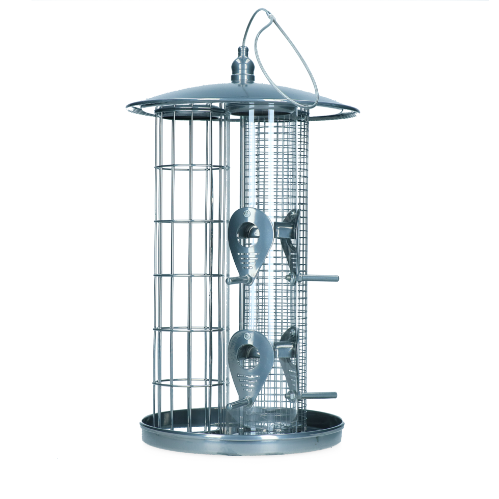 Pawise Super Bird Feeder 3 in 1 - Voedersilo voor Tuinvogels - afbeelding 2
