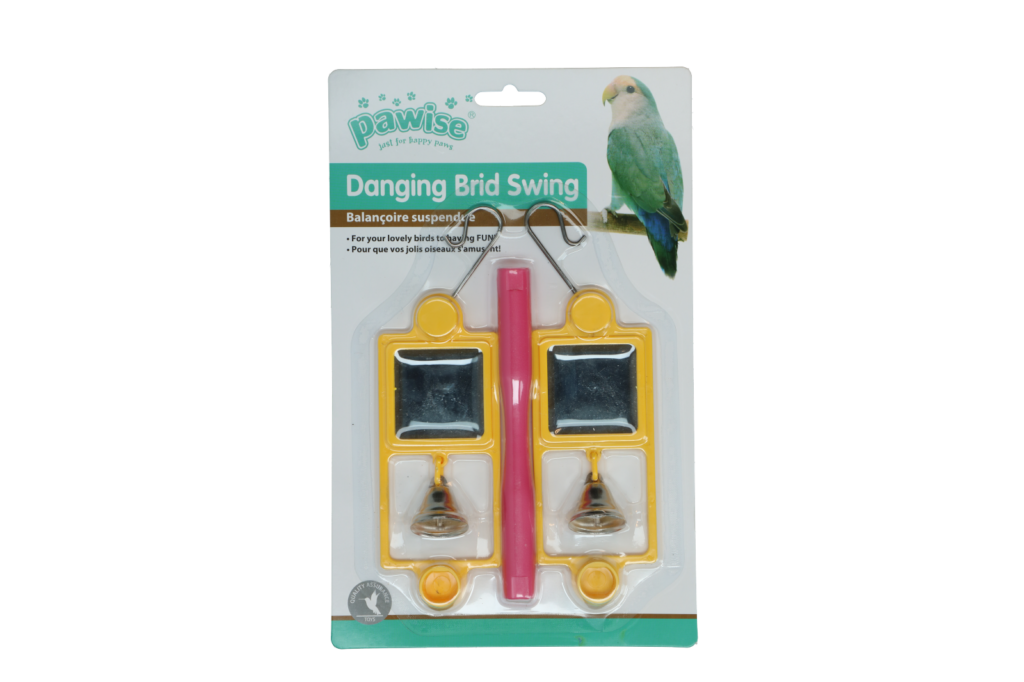 Pawise Dangling Bird Swing - Vogelschommel voor Kleine Vogels - afbeelding 1