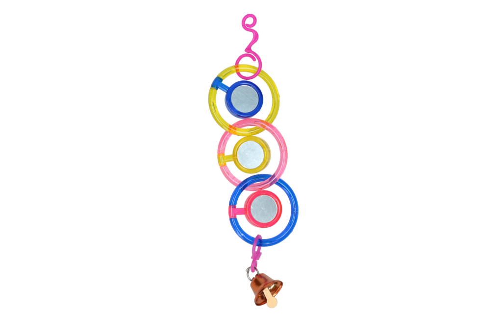 Pawise Spinner Mirror Chain - Speelketting met Spiegeltjes en Belletje - afbeelding 1