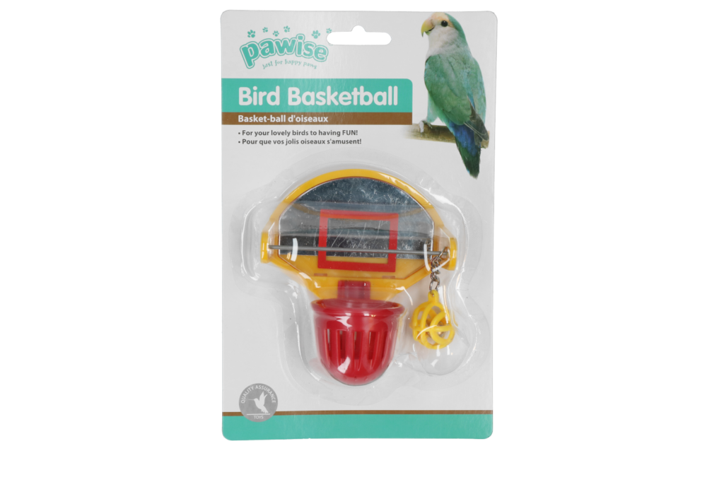 Pawise Bird Basketball - Speelgoed voor vogels - afbeelding 1