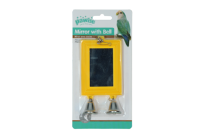 Pawise Spiegel met bel voor vogels