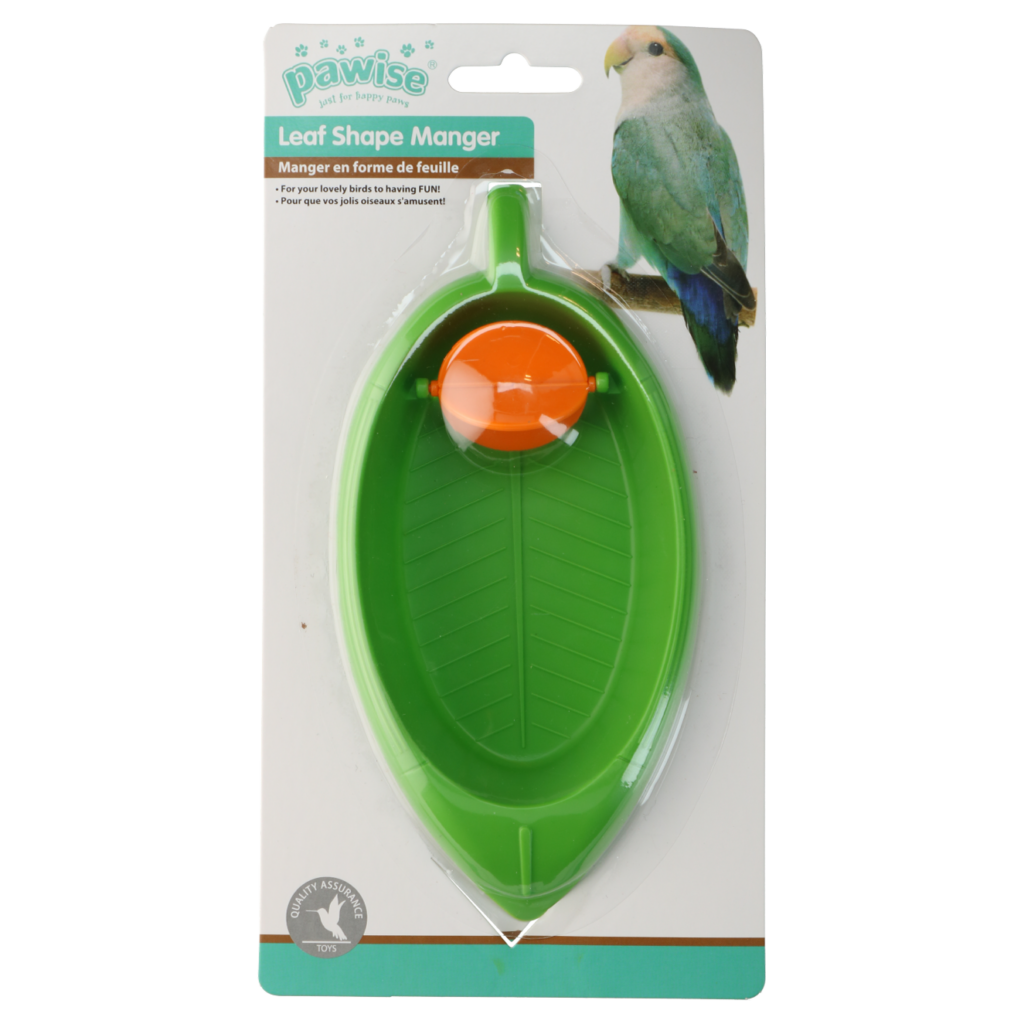 Pawise Leaf Shape Manger - Badje in bladvorm voor vogels - afbeelding 1