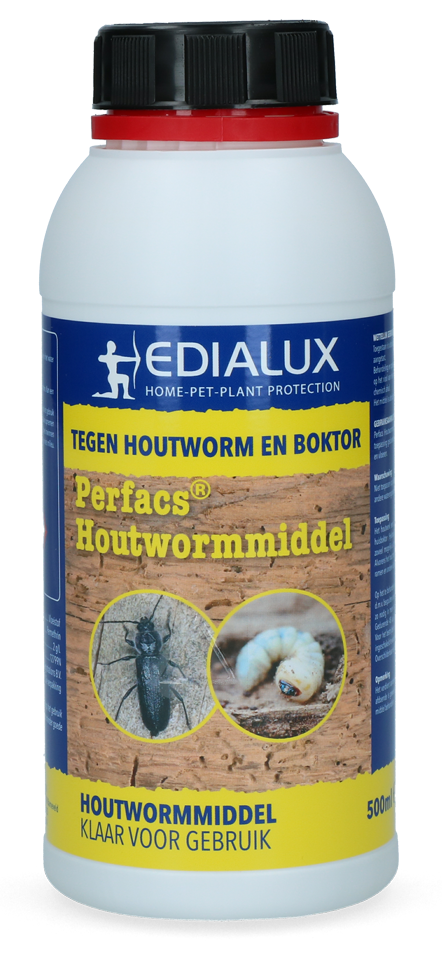 Perfacs Houtwormmiddel 500 ml - Bestrijdt houtworm en boktor - afbeelding 2