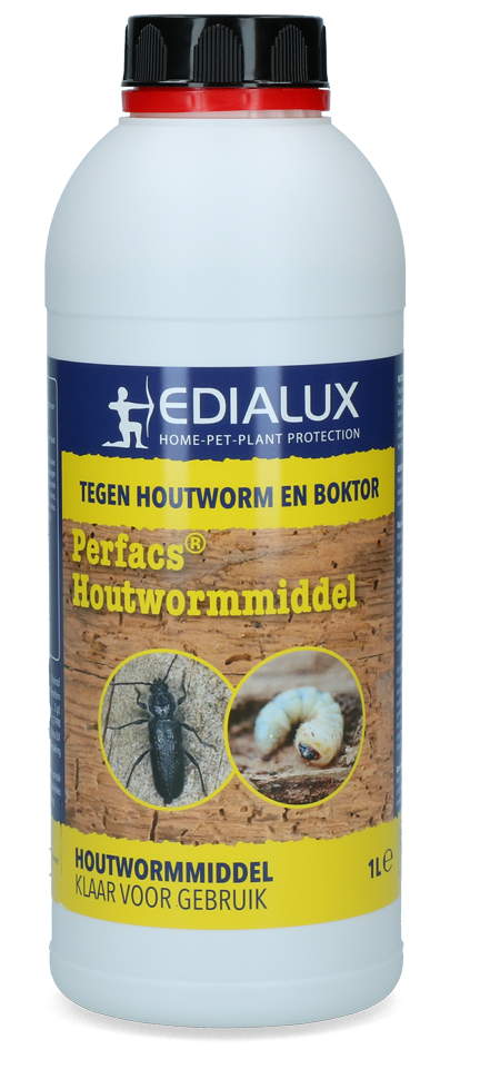 Perfacs Houtwormmiddel 1 l - Bestrijdt houtworm en boktor - afbeelding 2