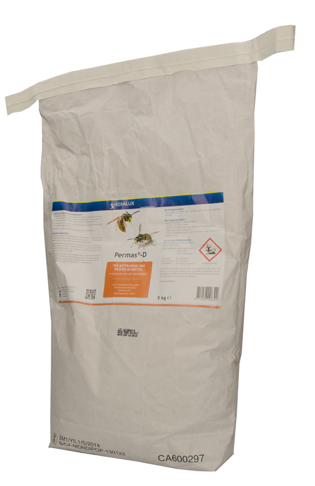 Permas-D Wespenpoeder 5 kg - Effectieve bestrijding van wespen