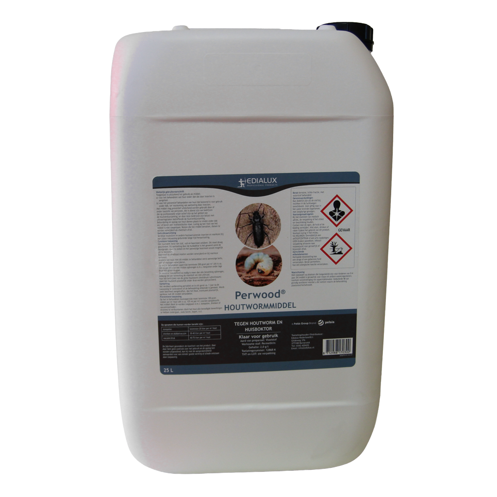 Perwood Houtwormmiddel 25 L - Edialux