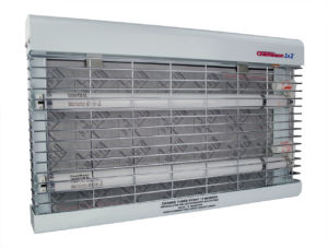 PestWest Chameleon 1x2 Vliegenlamp met Lijmplaat Wit