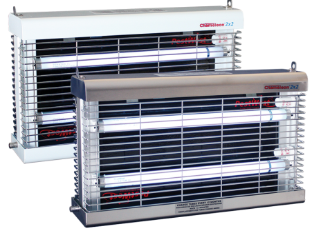 PestWest Chameleon 2x2 SSS Volledig RVS Vliegenlamp