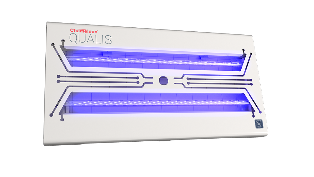 PestWest Chameleon Qualis LED Vliegenlamp Wandmodel 30 x 57,5 cm - afbeelding 1
