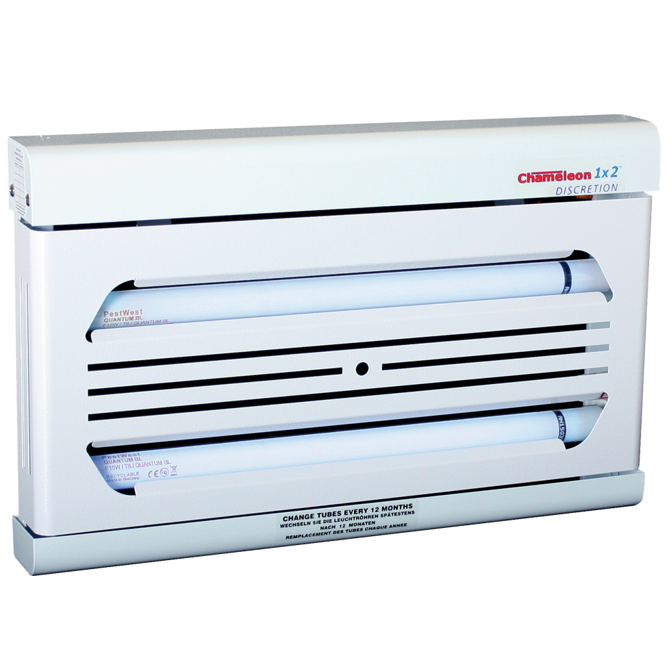 PestWest Chameleon 1x2 Discretion Vliegenlamp Wit