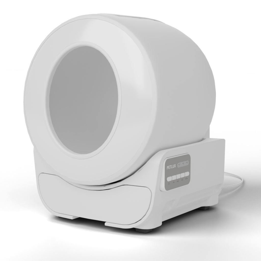 Petlux V3 Automatische Kattenbak Wit - Ruim en Comfortabel - afbeelding 1