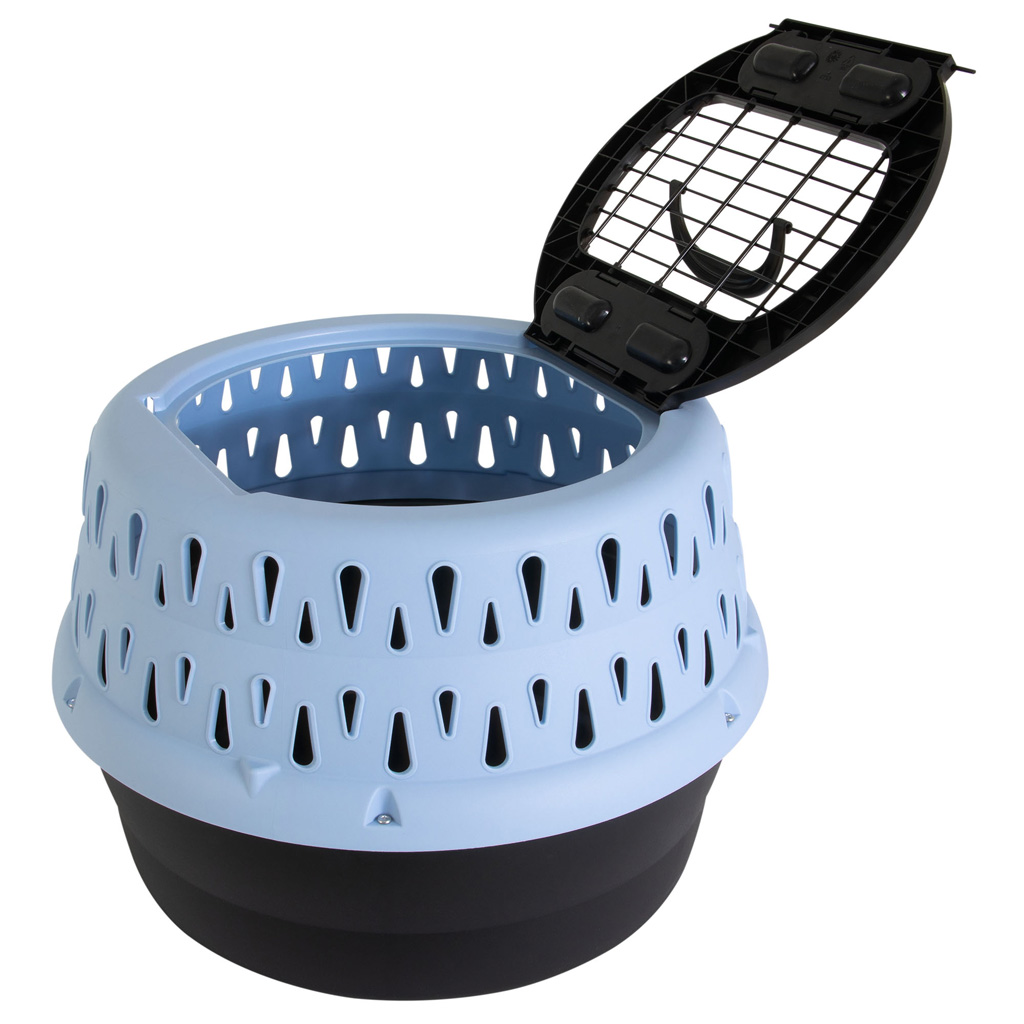 Petmate Get-A-Round Kennel voor katten - Blauw - afbeelding 3