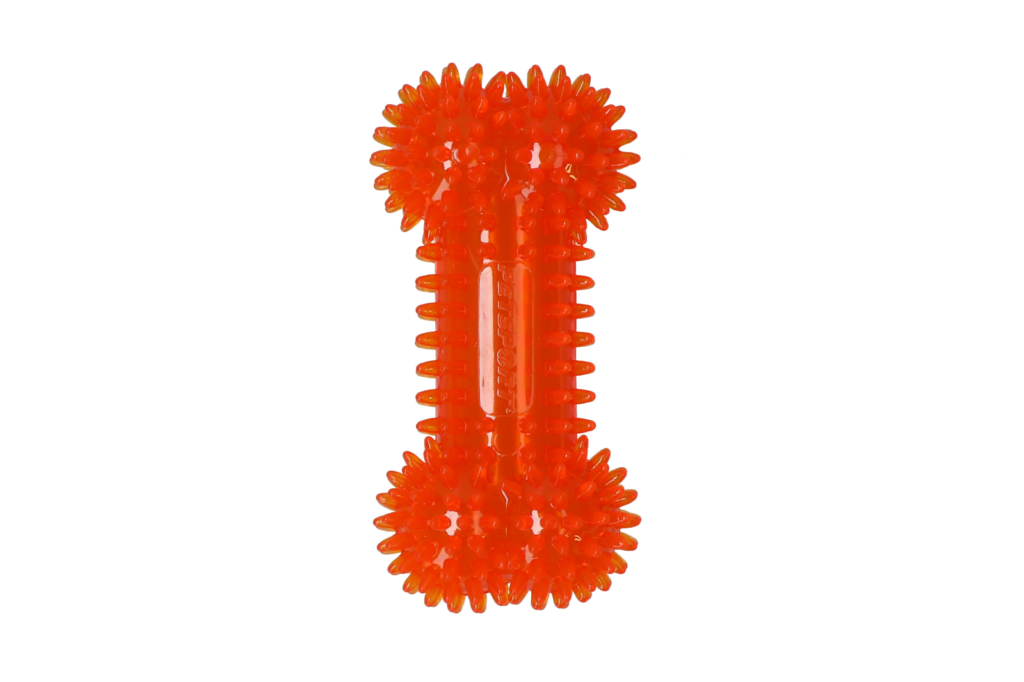 Petsport Tiny Tots Gorilla Spiky Bone Assorti - Speelgoed voor Kleine Honden - afbeelding 4