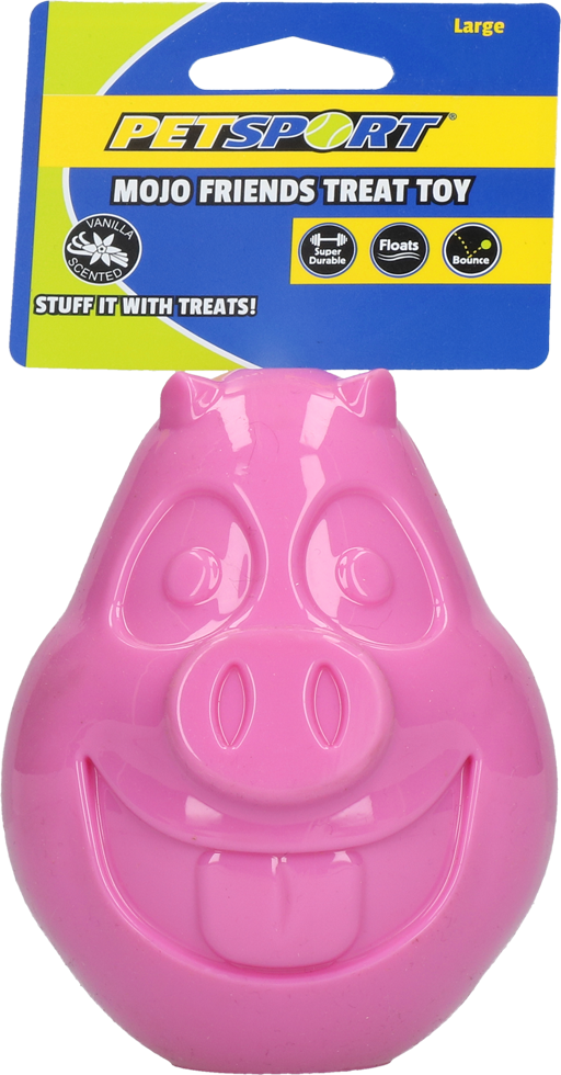 Petsport Mojo Friends Varken L - Speelgoed voor Honden van TPR Rubber - afbeelding 1