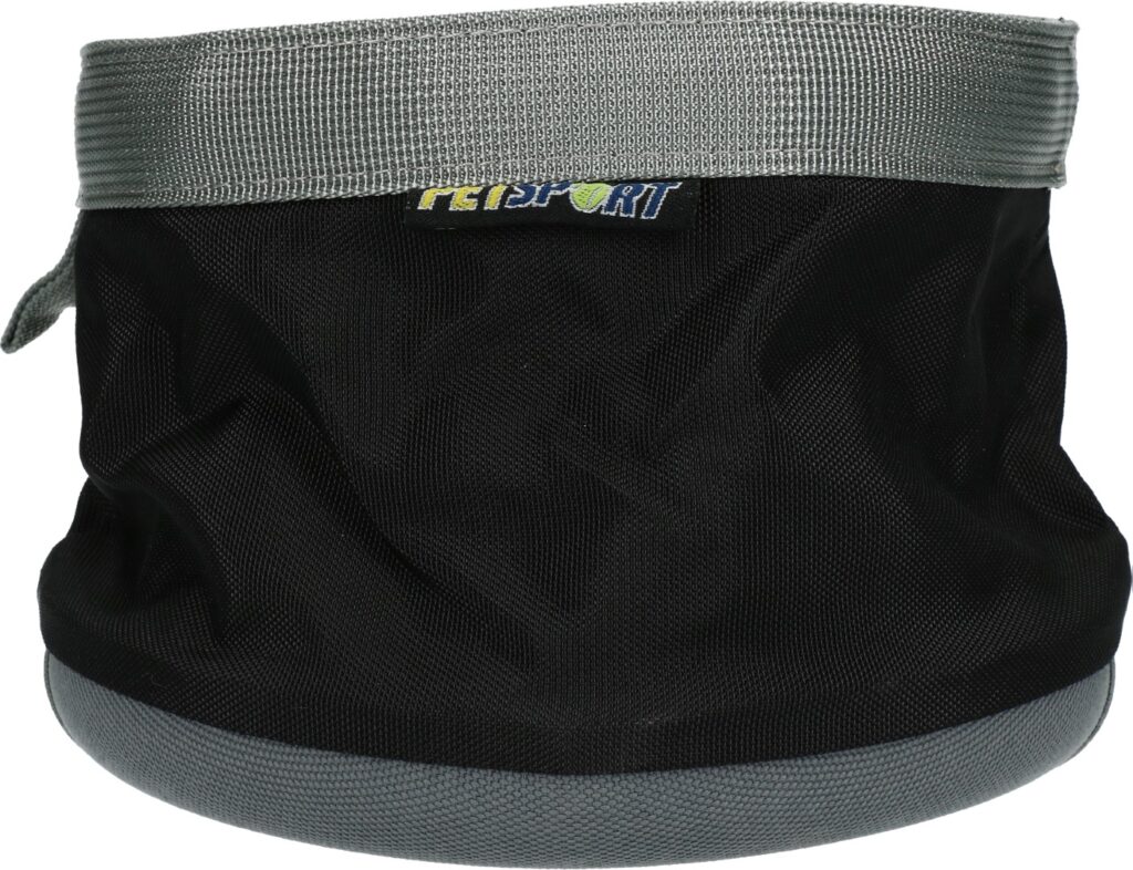Petsport Pack My Bowl - Opvouwbare voer-/drinkbak voor onderweg - afbeelding 1