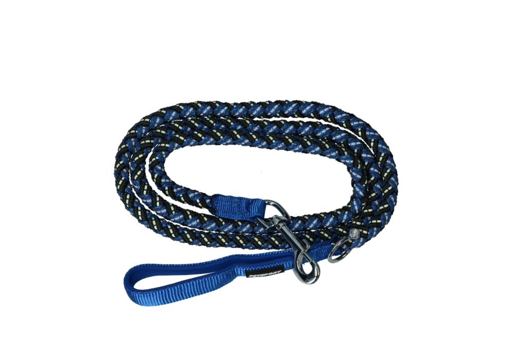 Petsport Triple Safe Leash Blauw 1,8 m - Duurzame en veilige hondenlijn - afbeelding 3