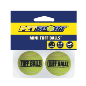Petsport Tuff Balls 2-Pack - Honden Tennisballen