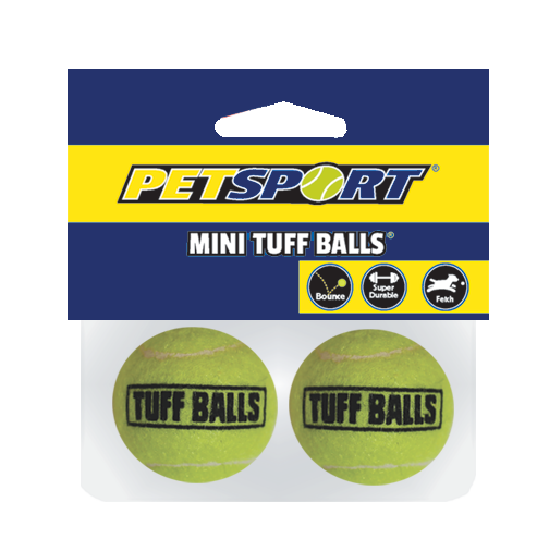 Petsport Tuff Balls 2-Pack - Honden Tennisballen