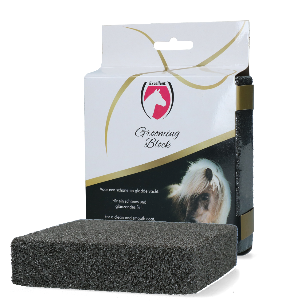 Excellent Horse Grooming Block - Poetsblok voor paardenverzorging - afbeelding 1